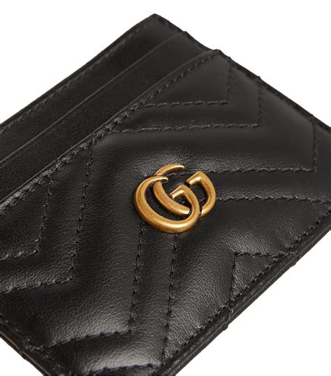 gucci marmont card holder black.